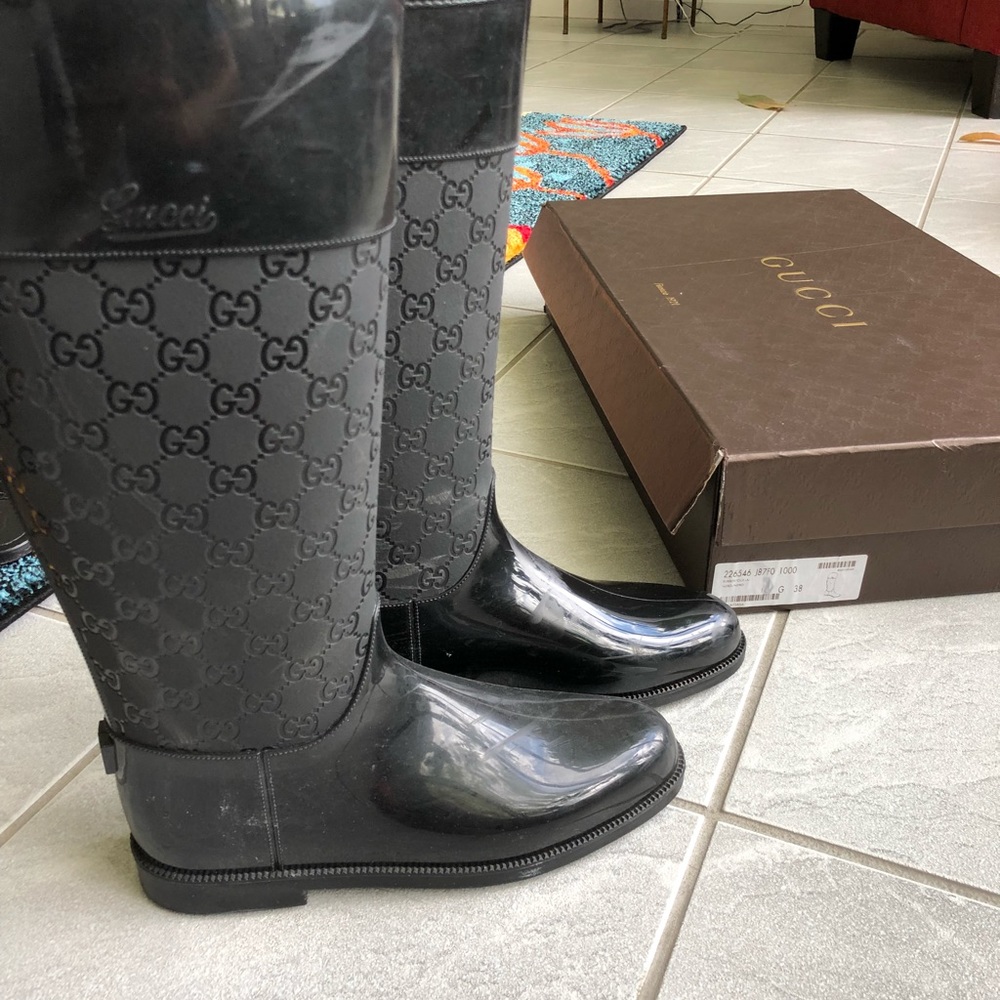 Gucci Rain Boots - Picture 2 of 5
